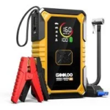 Gooloo A5 4000A Car Jump Starter with 160PSI Air Compressor for $59.99