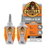 2-Pack Gorilla Glue Micro Precise Clear Glue for $10