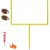 GoSports 8 ft Pro Kick Challenge Field Goal Set for $29.99