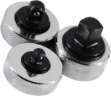 GOSWIFT 3-Piece Reversible Thumbwheel Ratchet Wrench Set for $12