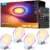 Govee 6″ 1100-Lumen Smart LED Recessed Light 4-Pack for $119.99