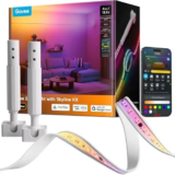 Govee Smart LED Strip Light 13.1′ with Skyline Kit for $47.99
