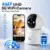 Gpirokcys Wireless Indoor Security Camera – Battery Powered, 6000mAh – $16.00