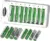 Granicell 2800mAh & 1100mAh Rechargeable Batteries with Charger (16-Pack) for $14.99