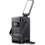 Grecell 240W 154Wh LiFePO4 Portable Power Station with LED Light for $59.97