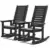 Greenvines HDPE Plastic Outdoor Rocking Chair (2-Pack) for $229.97