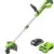 Greenworks 12″ 24V Cordless String Trimmer/Edger with Battery & Charger for $79.00