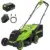 Greenworks 24V 14-Inch Cordless Lawn Mower Kit with USB-C Battery – $129.96 ($299.99 List Price)