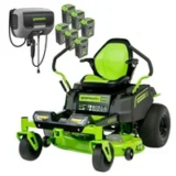 Greenworks 60V 42-in Crossover-Z Zero Turn Mower with Batteries & Charger for $2997.00