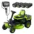 Greenworks 80V 30″ Cordless Riding Lawn Tractor with 4 Batteries & Charger for $2500