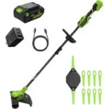 Greenworks ST1302 24V 13″ Brushless String Trimmer for $119.97
