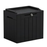 Greesum 31 Gallon Lockable Resin Deck Box for $22