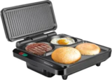 OVENTE 1000W Dual Grill/Griddle Machine for $33