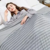 Guohaoi 90″x90″ Queen Size Lightweight Cooling Blanket for $11.99