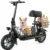 Gyroor C1S Electric Scooter with Seat Now $279.99
