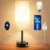 HadinEEon Bedside Table Lamp with USB C & A Fast Charging for $24.99