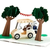 Hallmark Pop Up Golfing Birthday Card for $6.04