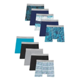 Hanes Boys’ Comfort Flex Moisture-Wicking Boxer Briefs 10-Pack for $11.89