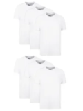 6-Pack Hanes Men’s Cotton Moisture-Wicking V-Neck Tees for $15
