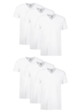 Hanes Men’s Cotton Moisture-Wicking V-Neck Undershirts 6-Pack for $13.99