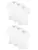 Hanes Men’s Cotton Moisture-Wicking V-Neck Undershirts 6-Pack for $13.99