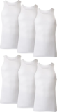 Hanes Men’s Medium Cotton Tank Undershirt 6-Pack for $9.99