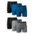 6-Pack Hanes Men’s Tagless Cotton Boxer Briefs (Striped Assorted) – $16