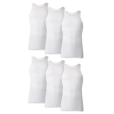 Hanes Men’s Tank Undershirt 6-Pack for $9.99