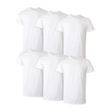 Hanes Men’s Stay-Tucked Soft Cotton Undershirts 6-Pack for $12.07