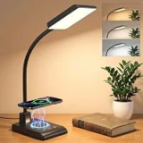 Hansang 1000-Lumen LED Desk Lamp with 10W Wireless Charger – $14.81