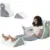 Hansleep 20″x26″ Bed Wedge Pillow Set (4-Pieces) for $29.99