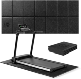 Hapbear 68″x24″ Non-Slip Foldable Treadmill Mat for $13.99