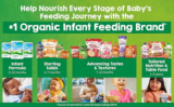 20-Pack Happy Baby Organics Stage 2 Baby Food Pouches for $18.48