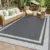 HappyTrends 6x9ft Outdoor Reversible Rug for $20.18