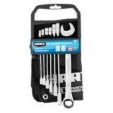 HART 7-Piece SAE Ratcheting Wrench Set with Pouch – $19.97