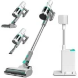 Haushof 250W Cordless Vacuum Cleaner with Auto Empty Station – $118.74 (Was $299.99)
