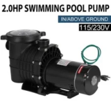 Hayward 2.0HP Swimming Pool Pump for In/Above Ground – Now $145.90