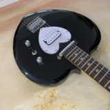 Heart-Shaped Electric Guitar in Gloss Black – Now $119.40