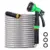 Heavy Duty 10-Function Hose Nozzle with 50ft Stainless Steel Garden Hose for $31.99