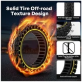 Heavy-Duty 10×2.5 Solid Tires for Electric Scooters – $61.19