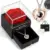 Hegud Preserved Real Rose with I Love You Necklace for $14.99
