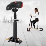Height Adjustable Seat Cushion with Aluminum Alloy Rod for Scooter – $56.06