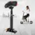 Height Adjustable Seat Cushion with Aluminum Alloy Rod for Scooter – $56.06