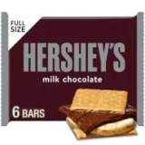 Hershey’s Milk Chocolate Candy Bars (1.55 oz, 6-Count) – $4.17