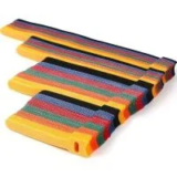 HFengQ 180-Piece Reusable Multi-Color Cable Ties Set for $4.79