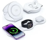Hicober 3-in-1 Wireless Magnetic Charging Station for $6.99
