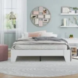 Hillsdale Furniture Casey Full Wood Platform Bed Frame (White) – $65.00 ($112.00 Original)