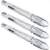 Hinmay 12-Inch Stainless Steel Serving Tongs for $8.99
