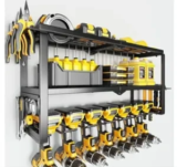 Hipidian Power Tool Organizer Wall Mount Now $28 – Up to 44% Off Storage Solutions $28.00