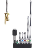 7-Piece HitScrews PH2 Magnetic Impact Driver Bit Set for $6.49